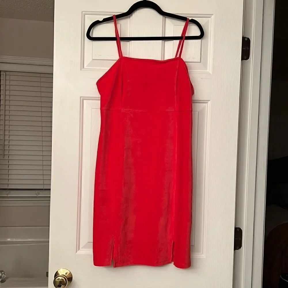 Wild Fable Red Body Con Mini Dress XL